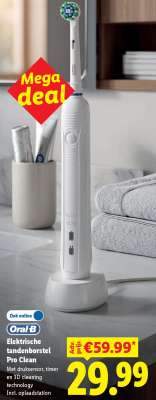 Oral-B Elektrische tandenborstel Pro Clean