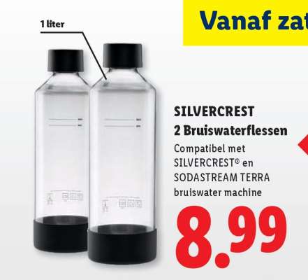SILVERCREST 2 Bruiswaterflessen