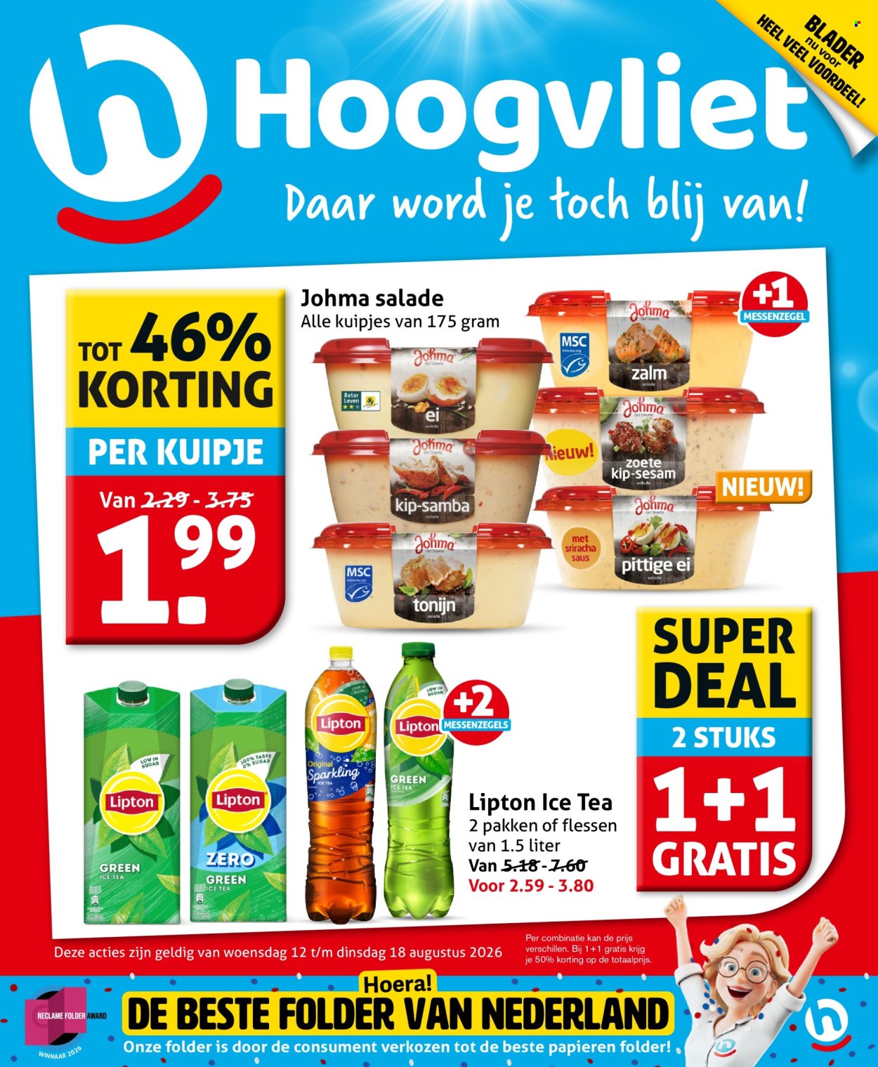 Hoogvliet-aanbieding - 12-8-2026 - 18-8-2026. Pagina 1