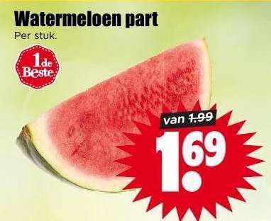 Watermeloen part