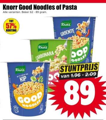 Knorr Good noodles of pasta