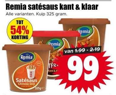Remia satésaus Kant & Klaar