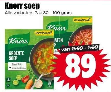 Knorr soep