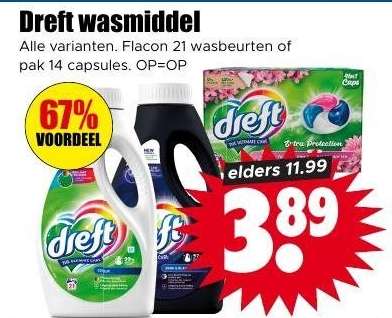 Dreft wasmiddel
