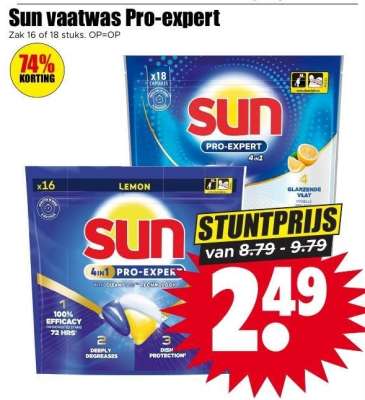Sun vaatwas Pro-expert