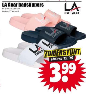 LA Gear badslippers