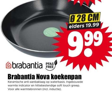 Brabantia Nova koekenpan