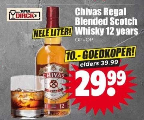 Chivas Regal Blended Scotch Whisky 12 years