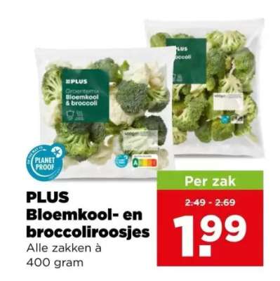 PLUS Bloemkool- en broccoliroosjes