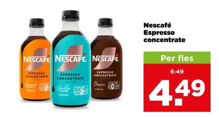 Nescafé espresso concentrate