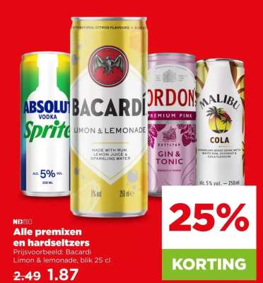 Bacardi Limon & Lemonade