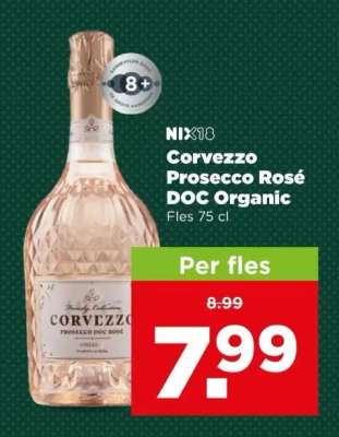 Corvezzo Prosecco Rosé DOC Organic