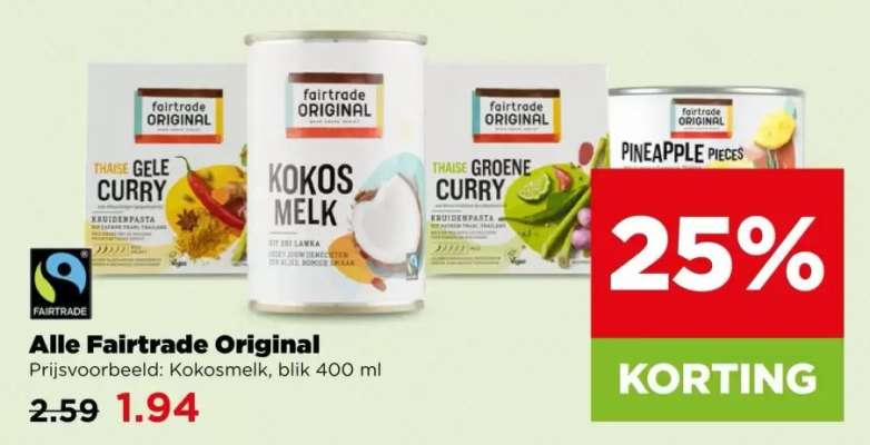 Fairtrade Original
