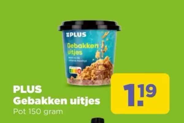 PLUS Gebakken uitjes