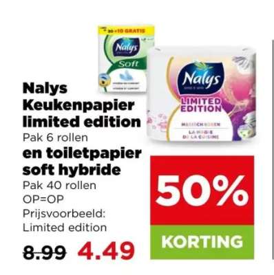 Nalys Keukenpapier Limited Edition