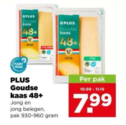 PLUS Goudse kaas 48+