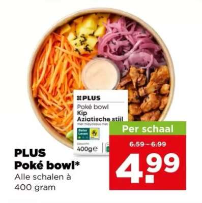 PLUS Poké bowl