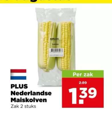 PLUS Nederlandse Maiskolven