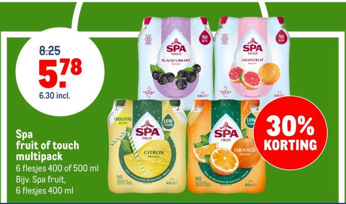 Spa fruit of touch multipack