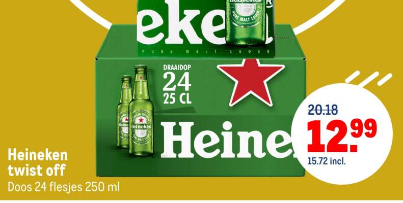 Heineken twist off