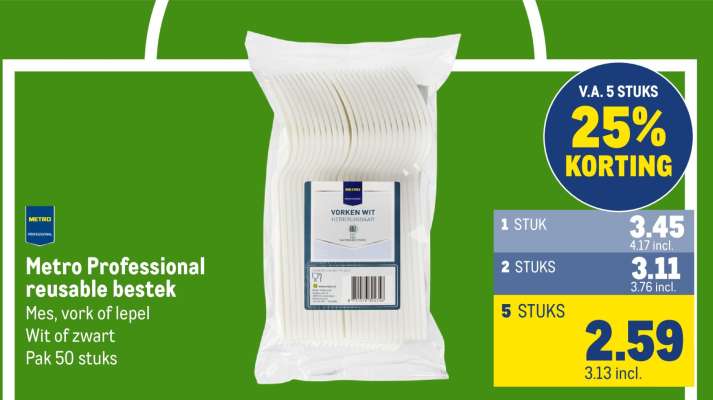 Metro Professional reusable bestek