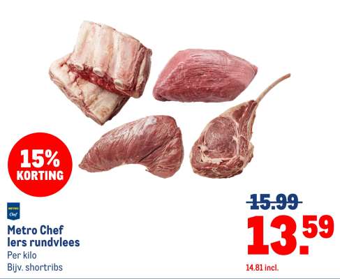 Metro Chef Iers rundvlees