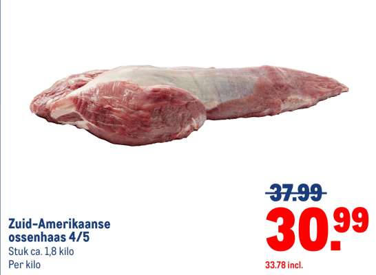 Zuid-Amerikaanse ossenhaas 4/5