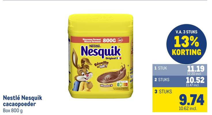 Nestlé Nesquik cacaopoeder