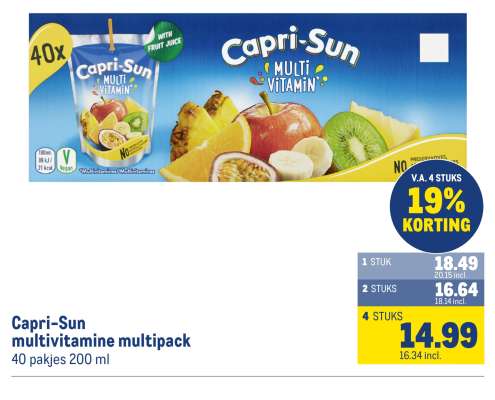 Capri-Sun multivitamine multipack