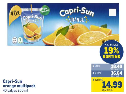 Capri-Sun orange multipack