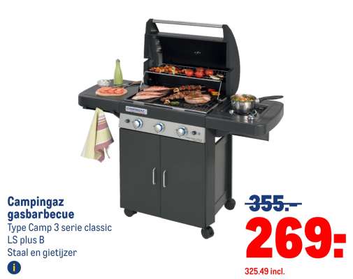 Campingaz gasbarbecue