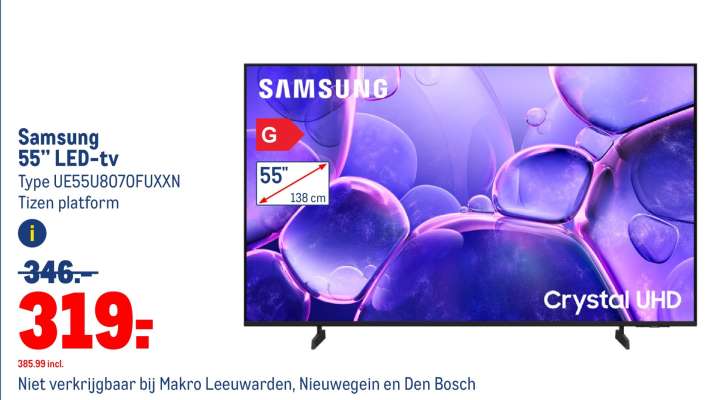 Samsung 55" LED-tv