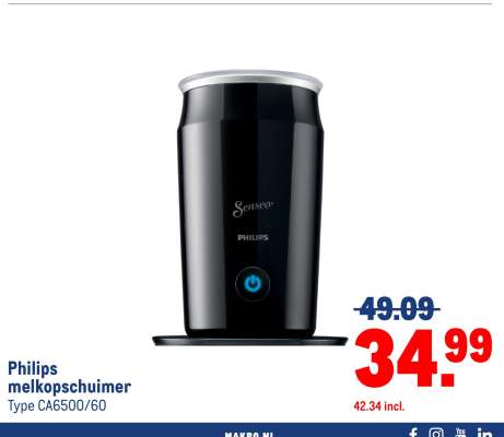 Philips melkopschuimer