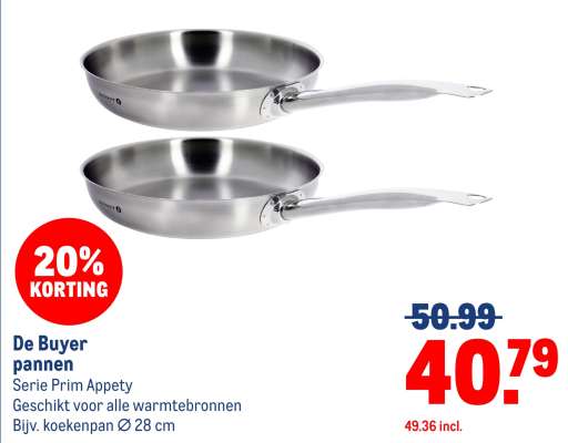 De Buyer pannen