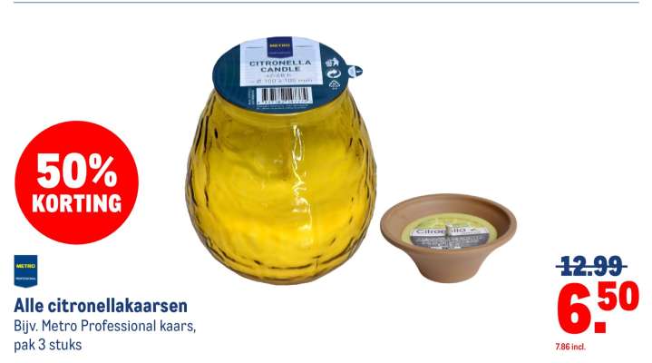 Alle citronellakaarsen