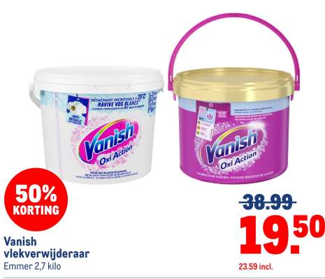 Vanish vlekverwijderaar