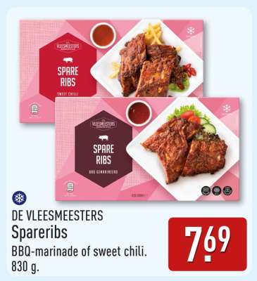 DE VLEESMEESTERS Spareribs