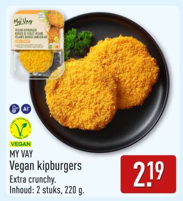 MY WAY Vegan kipburgers