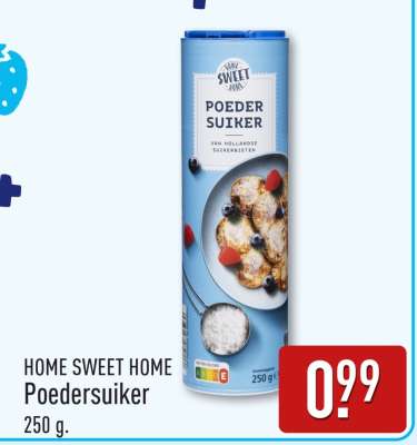 HOME SWEET HOME Poedersuiker