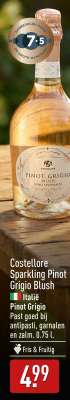 Costellore Sparkling Pinot Grigio Blush