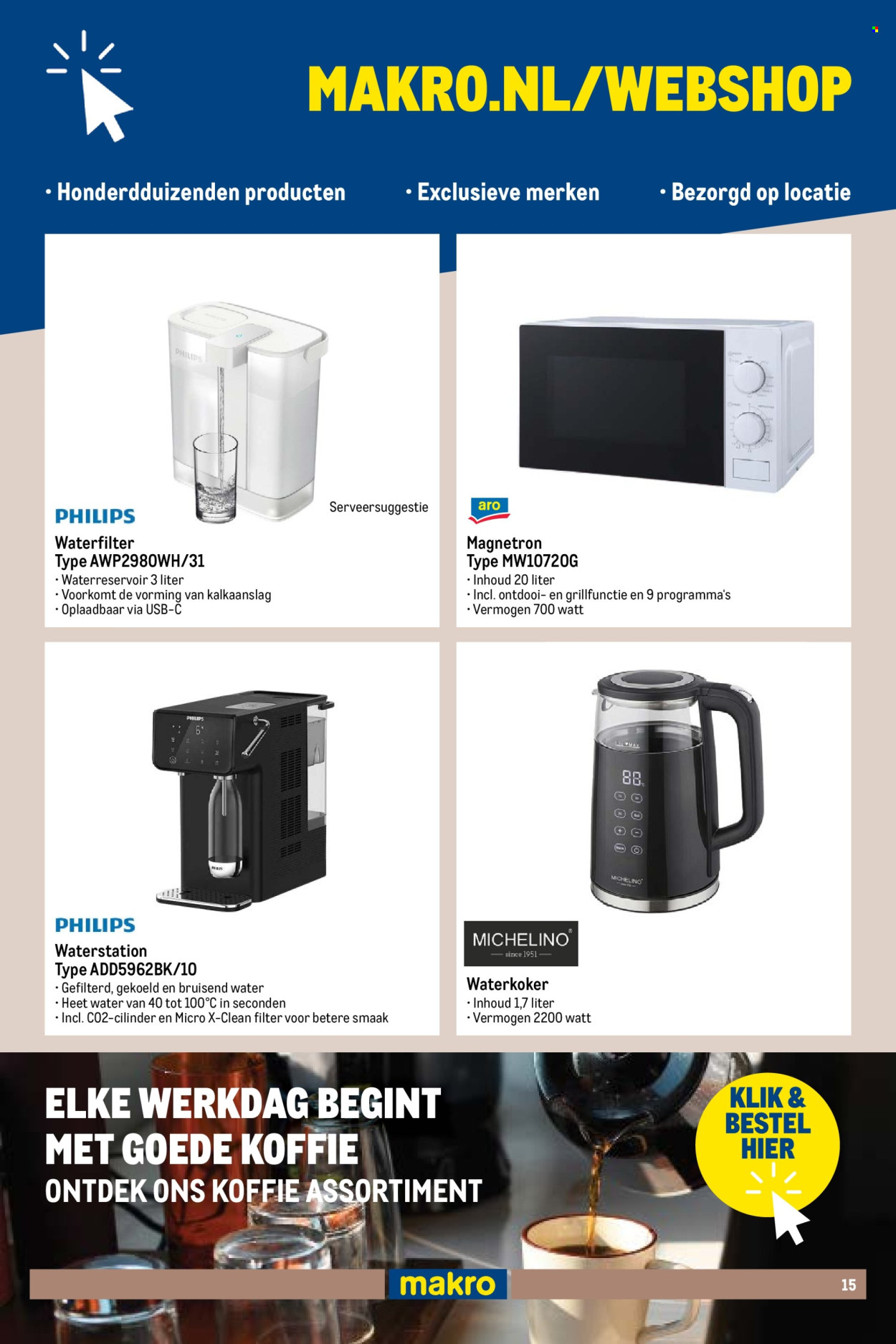 Makro-aanbieding. Pagina 15