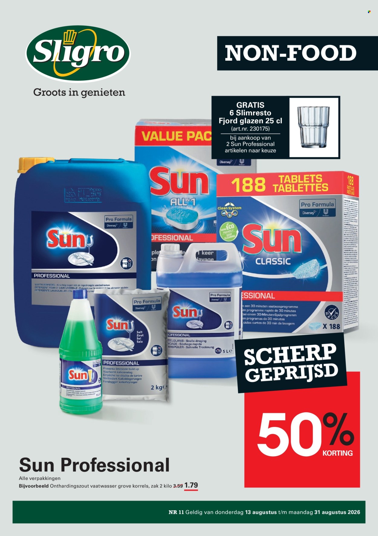 Sligro-aanbieding - 13-8-2026 - 31-8-2026. Pagina 61