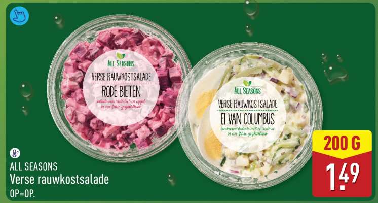 ALL SEASONS Verse rauwkostsalade