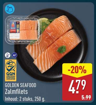 GOLDEN SEAFOOD Zalmfilets