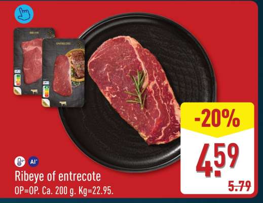 Ribeye of entrecote