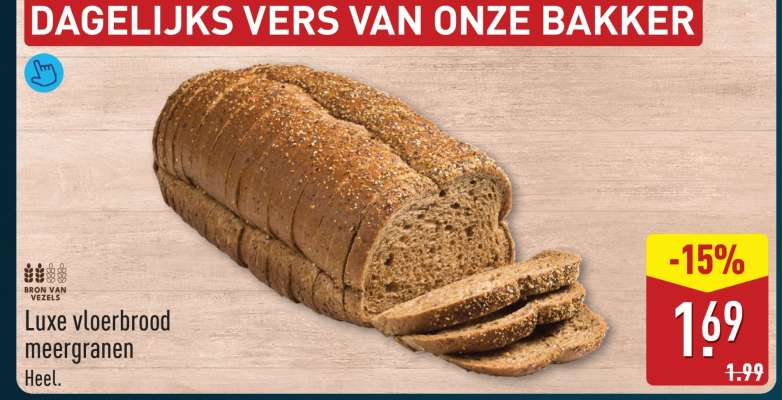 Luxe vloerbrood meergranen