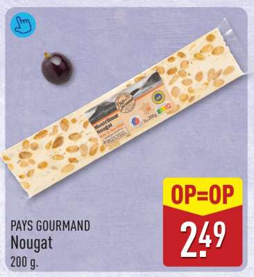 PAYS GOURMAND Nougat