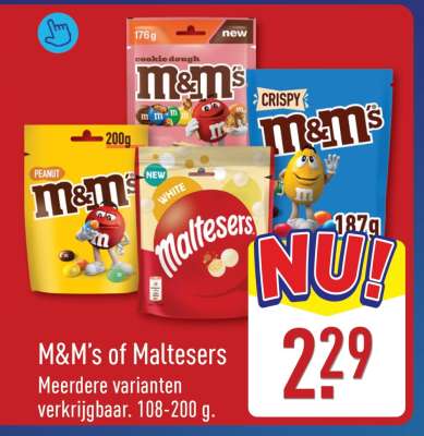M&M’s of Maltesers