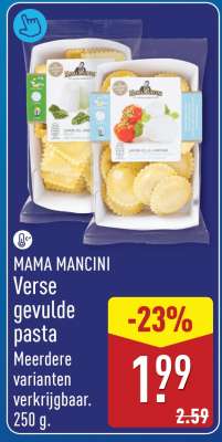 MAMA MANCINI Verse gevulde pasta