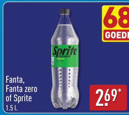 Fanta, Fanta zero of Sprite